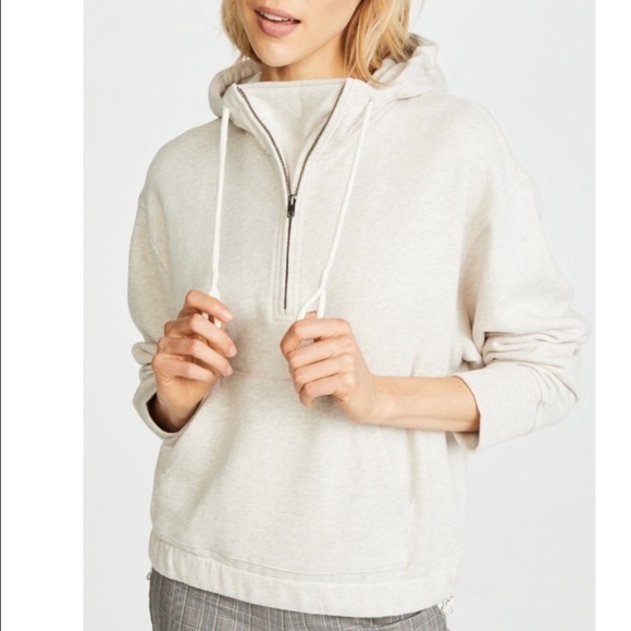 vince cozy half zip pullover